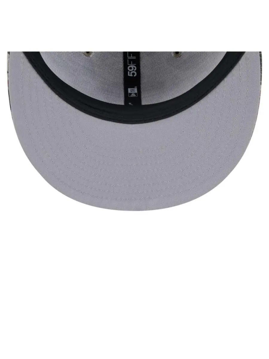 New Era Мужская кепка Cleveland Browns Geo Camo 59FIFTY Fitted Hat — изображение 2 из 5, камуфляж