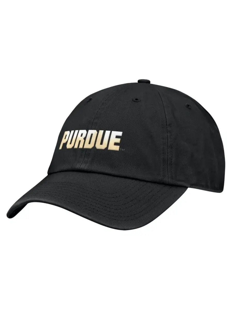 Кепка с вышивкой Purdue Boilermakers Nike — изображение 1 из 3, черный