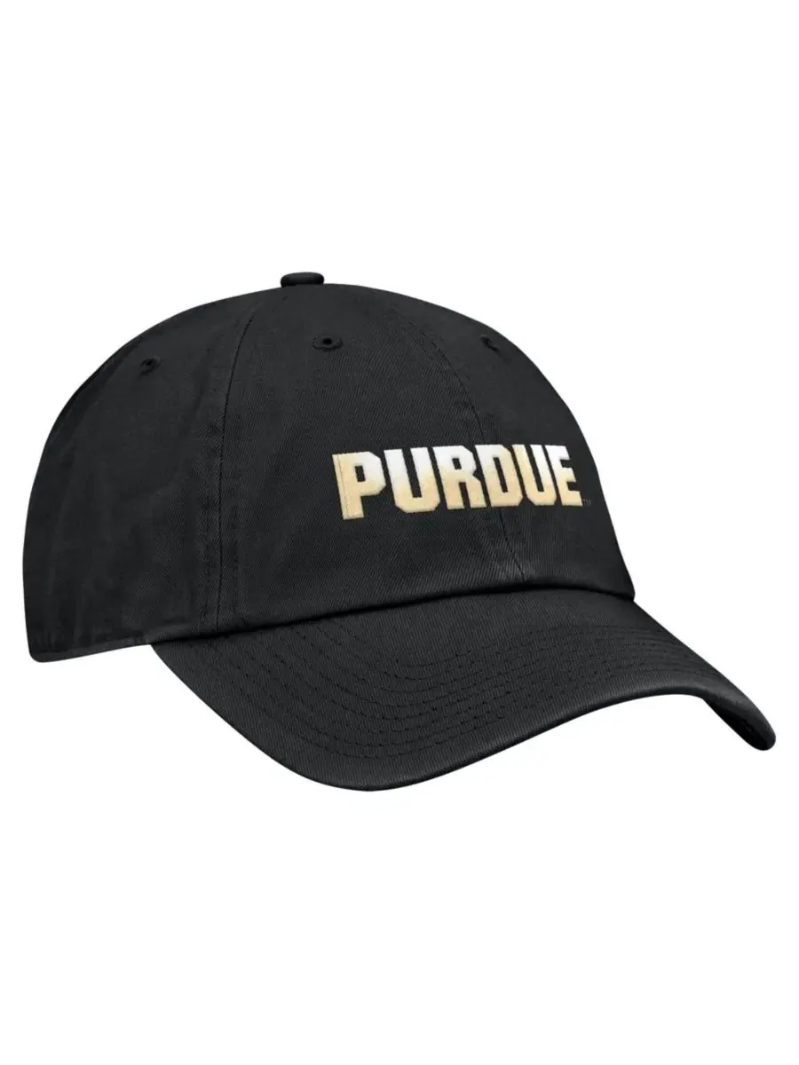 Кепка с вышивкой Purdue Boilermakers Nike — изображение 2 из 3, черный