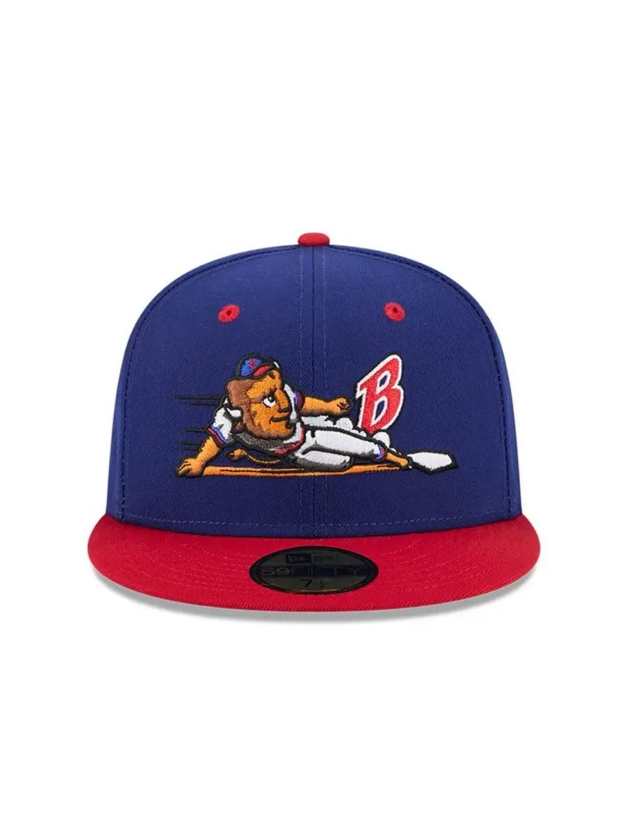 Бейсболка с высокой тульей Buffalo Bisons Theme Nights New Era — изображение 2 из 4, синий