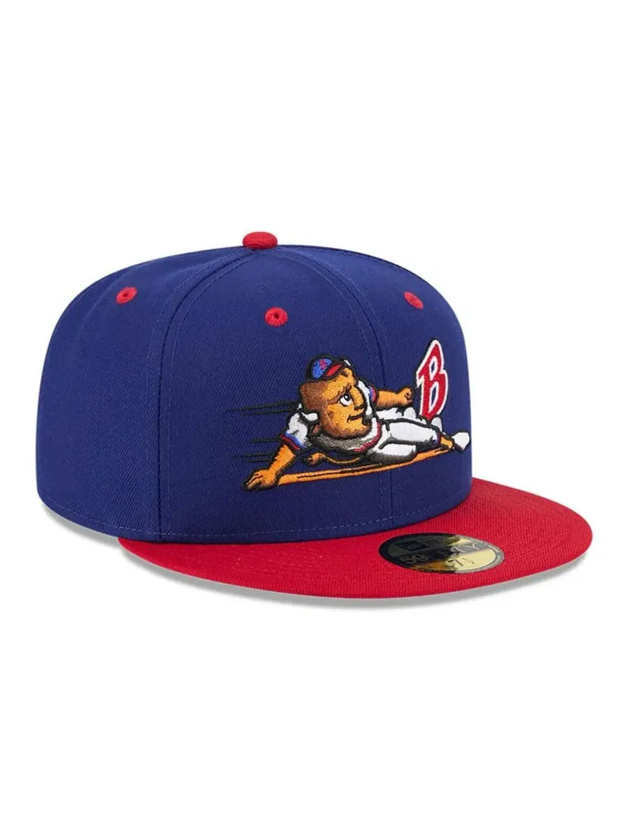 Бейсболка с высокой тульей Buffalo Bisons Theme Nights New Era — изображение 3 из 4, синий