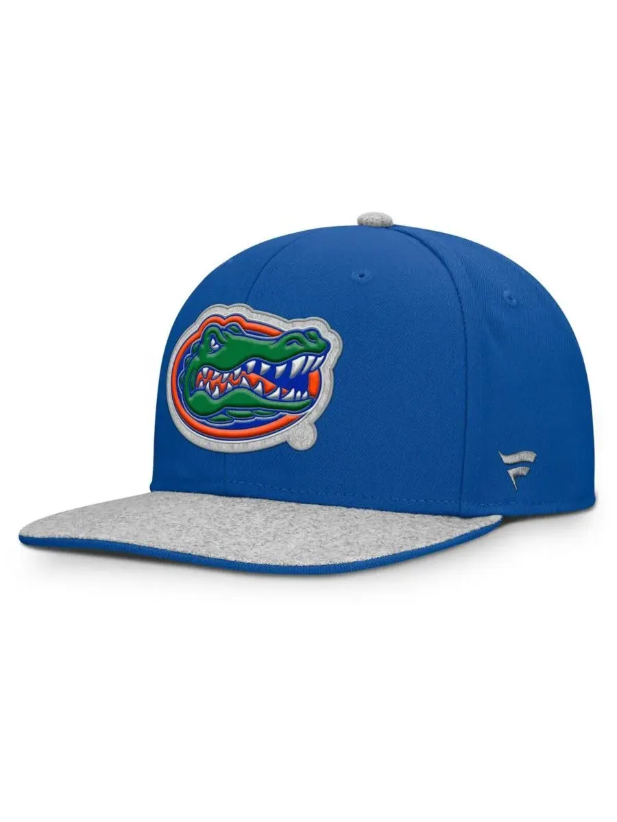 Мужская кепка Royal Florida Gators Loden Snapback Fanatics — изображение 1 из 4, королевский
