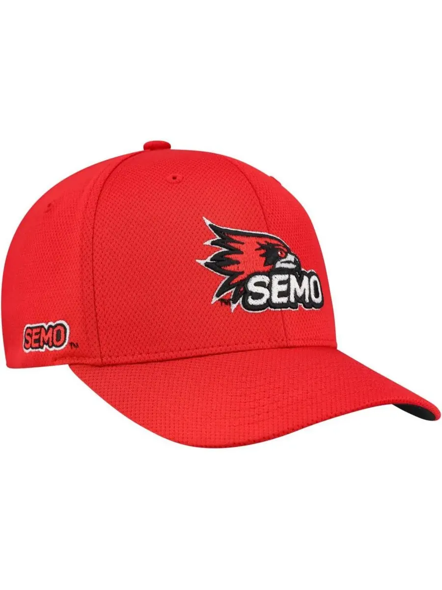 Top of the World Мужская красная кепка SEMO RedHawks Reflex Hybrid Tech Flex — изображение 1 из 4, красный