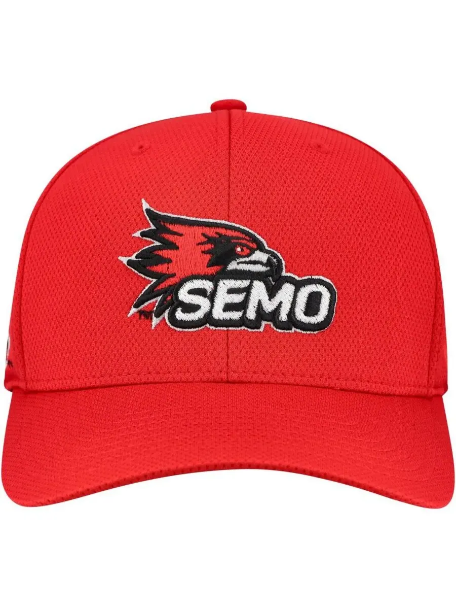 Top of the World Мужская красная кепка SEMO RedHawks Reflex Hybrid Tech Flex — изображение 2 из 4, красный