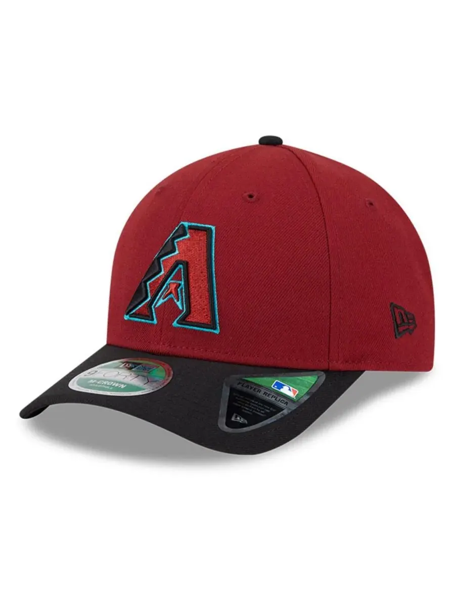 New Era Мужская красная кепка Arizona Diamondbacks Player Replica 9FORTY с регулируемым размером — изображение 1 из 5
