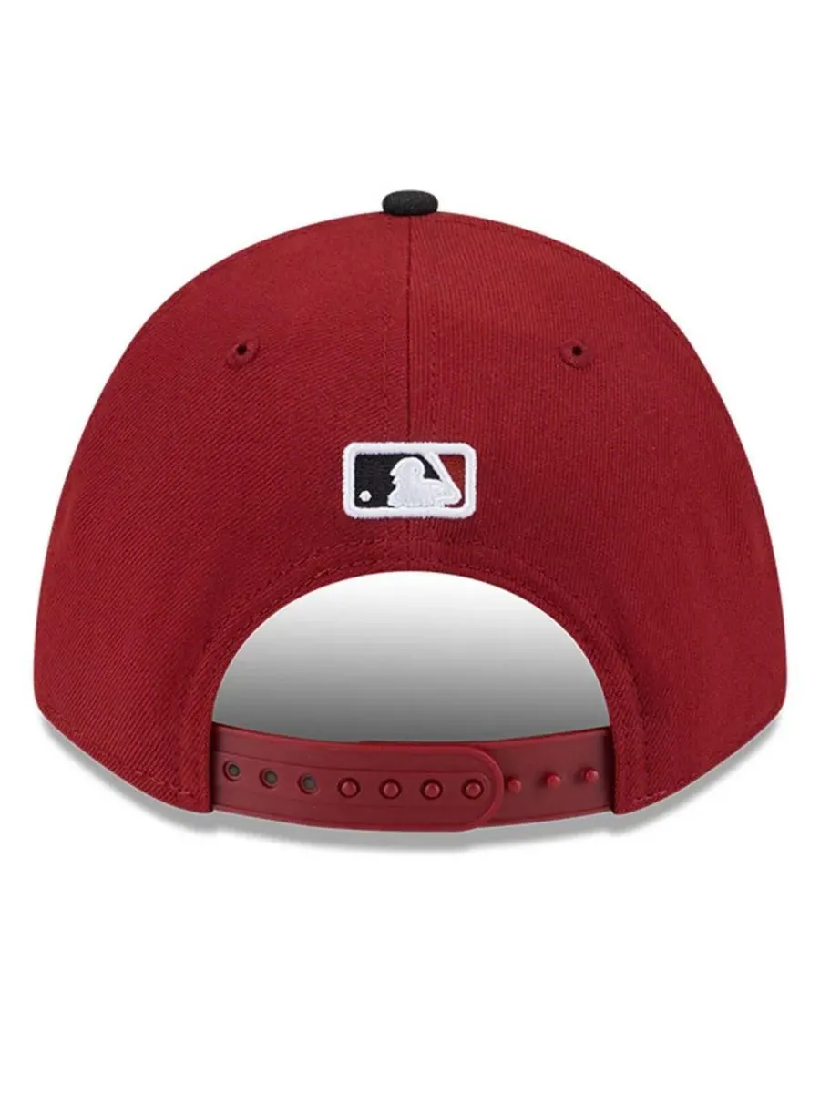 New Era Мужская красная кепка Arizona Diamondbacks Player Replica 9FORTY с регулируемым размером — изображение 3 из 5