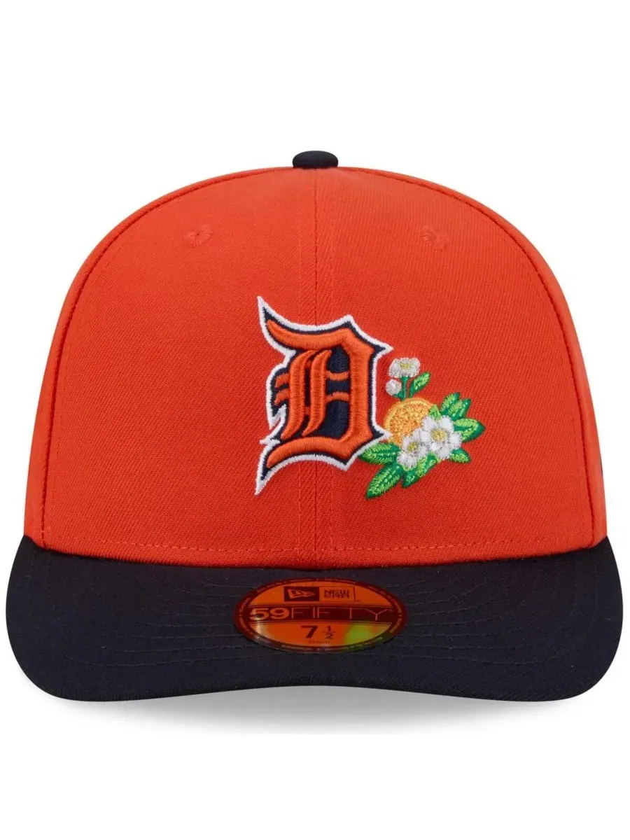 Мужская оранжево-синяя бейсболка Detroit Tigers 59FIFTY Spring Training, посвященная весенним — изображение 2 из 4
