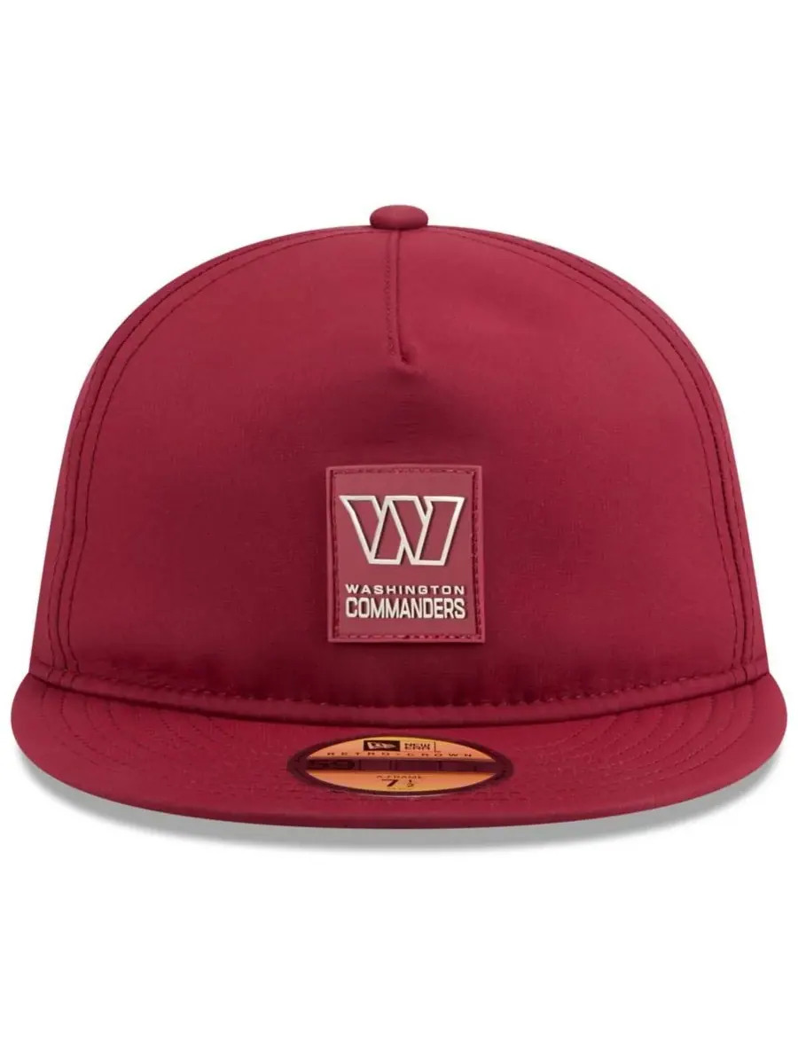New Era Мужская бордовая кепка Washington Commanders 2025 Sideline Retro Crown 59FIFTY Fitted Hat — изображение 5 из 5