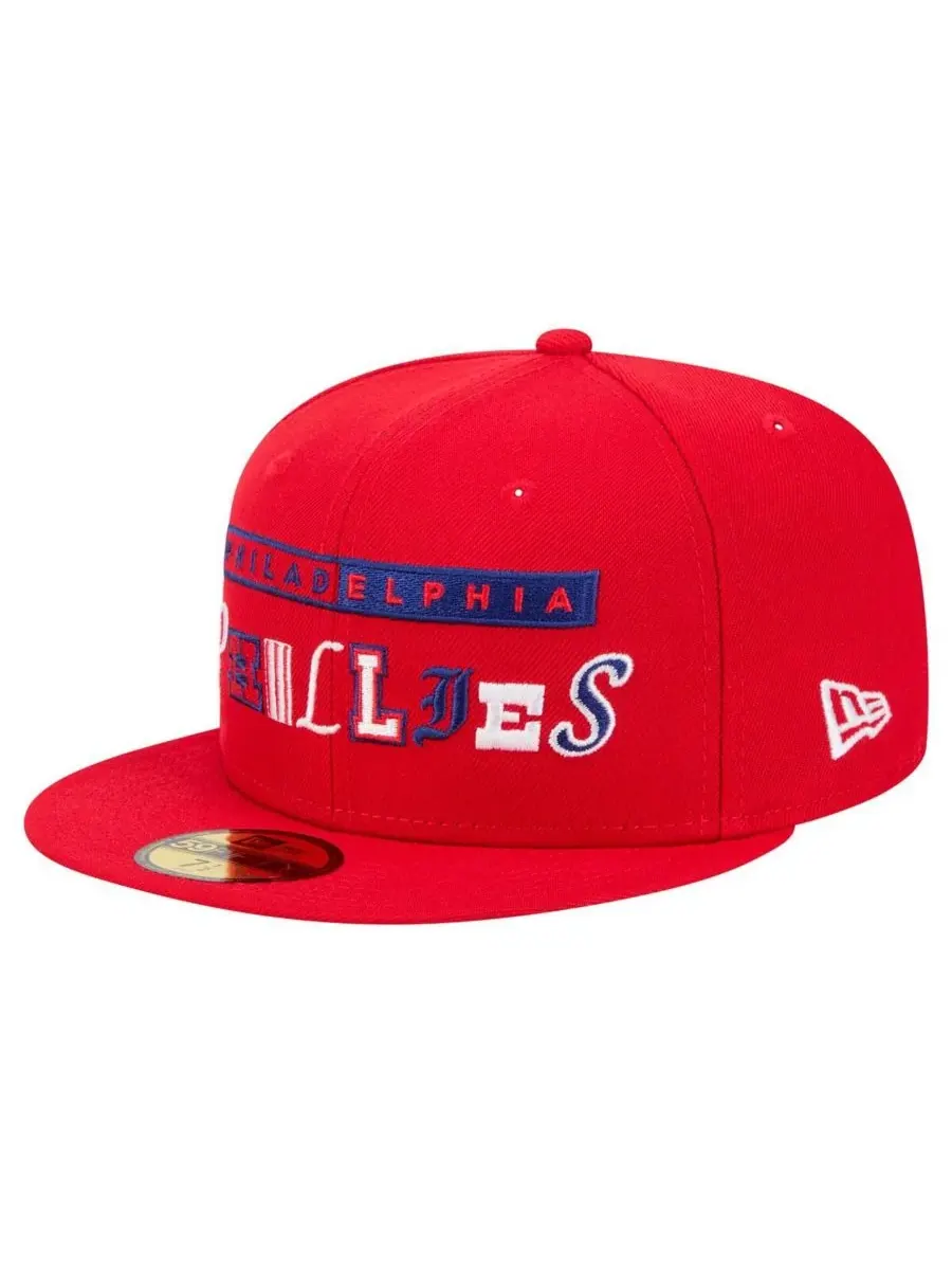 New Era Мужская красная бейсболка Philadelphia Phillies Ransom 59FIFTY — изображение 1 из 4, красный