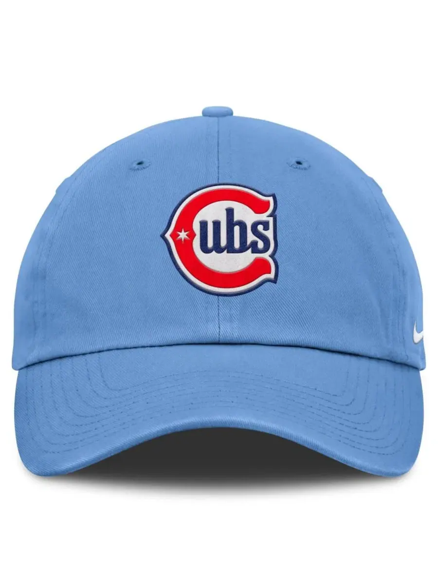 Бейсболка Nike Chicago Cubs Club — изображение 2 из 4, светлый синий