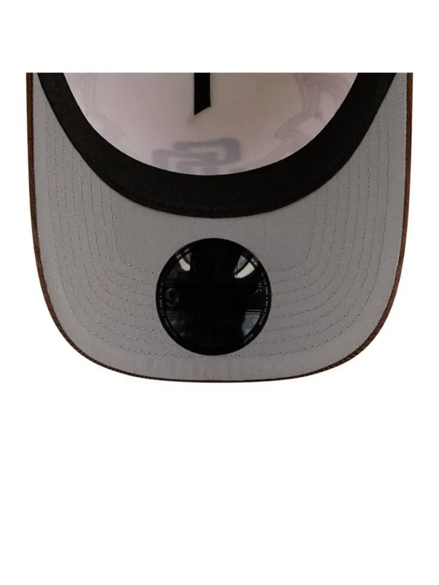 Кепка Western Stitch 9FORTY A-Frame New Era — изображение 5 из 5, серый
