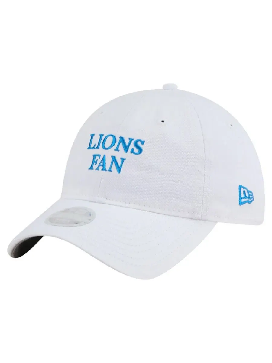 Кепка с вышивкой Detroit Lions New Era — изображение 1 из 5, белый