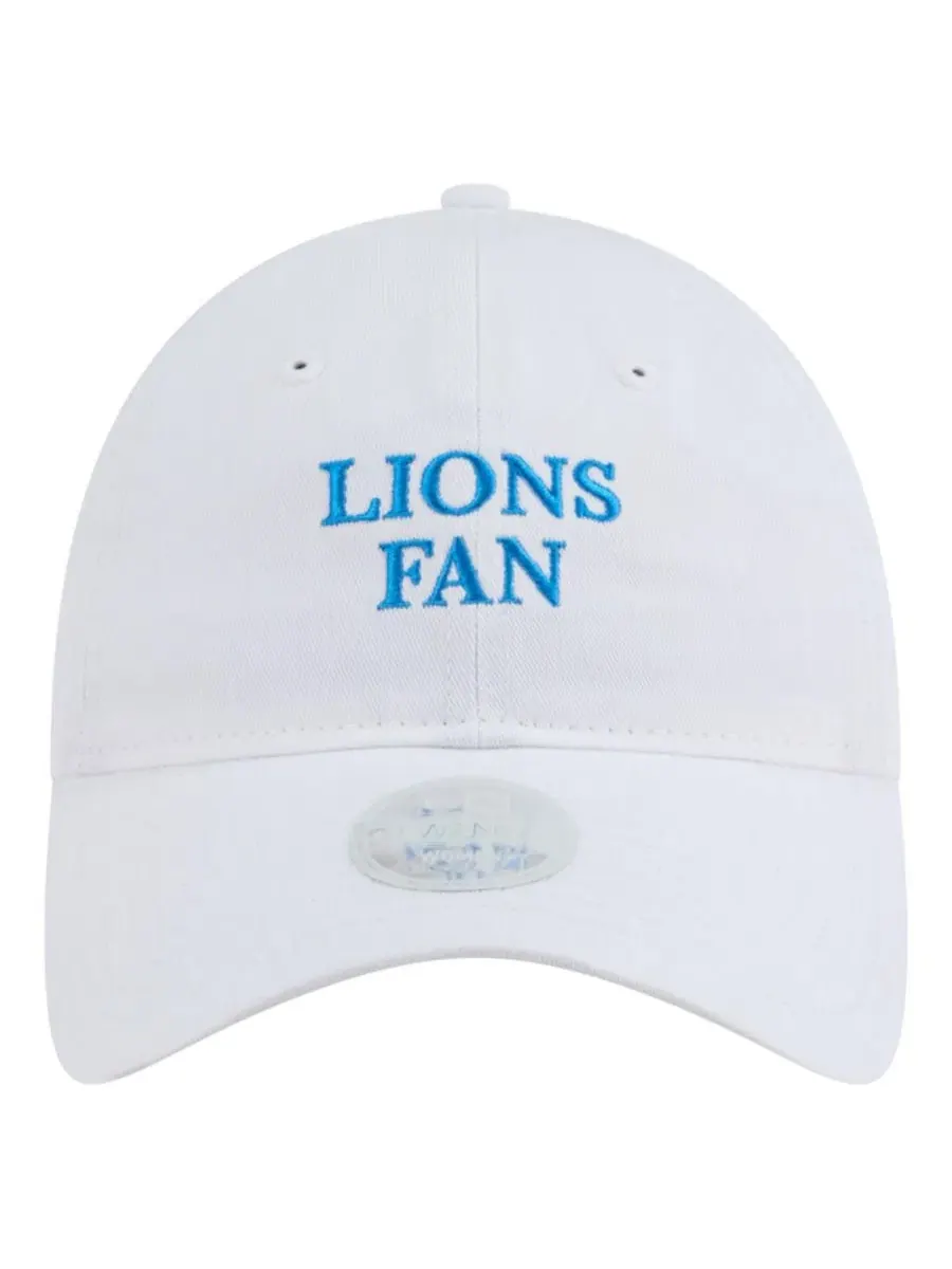 Кепка с вышивкой Detroit Lions New Era — изображение 2 из 5, белый