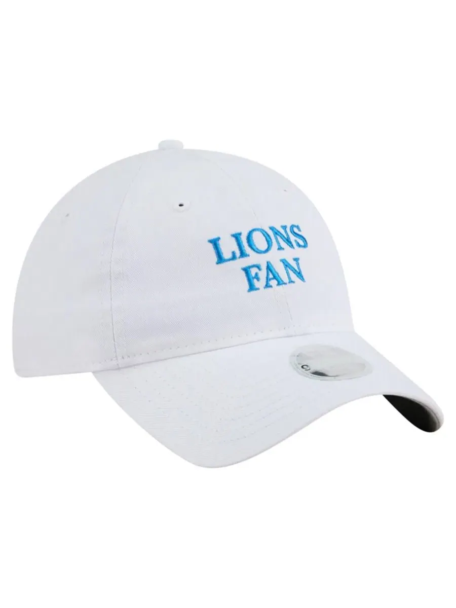 Кепка с вышивкой Detroit Lions New Era — изображение 3 из 5, белый