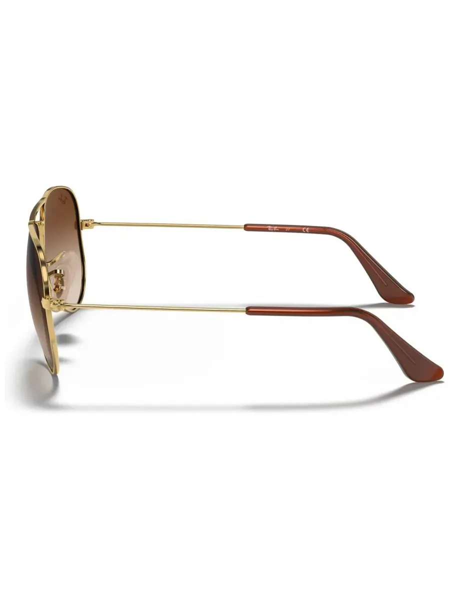 Детские солнцезащитные очки RJ9506S AVIATOR (для детей 4-6 лет) Ray-Ban Jr — изображение 2 из 5, золотистый/коричневый