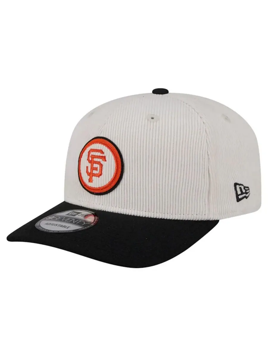 New Era Мужская регулируемая кепка San Francisco Giants Loyal 9SEVENTY кремового/черного цвета — изображение 4 из 4