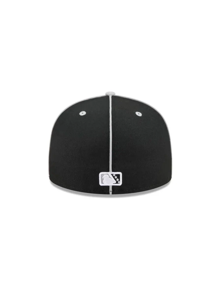 New Era Мужская черная кепка Montgomery Biscuits Theme Nights 59FIFTY — изображение 2 из 4, черный