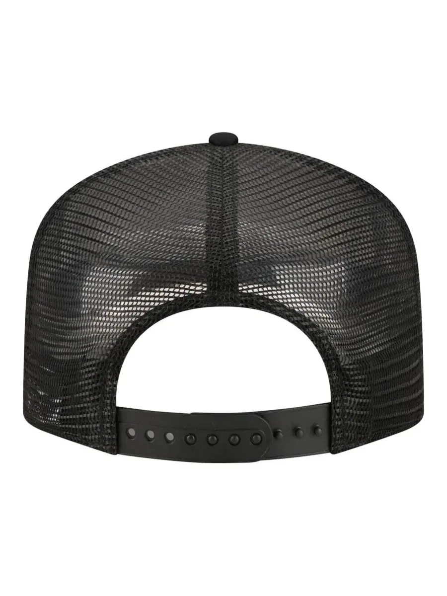 Кепка New Era с пенным фронтом и сеткой, модель Throwback Foam 19TWENTY — изображение 3 из 5, черный