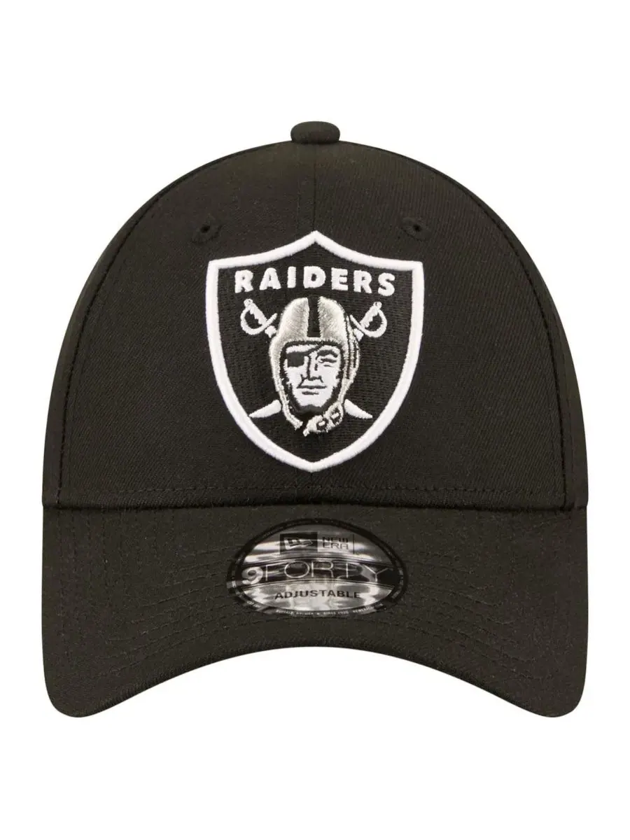 Кепка с вышитым логотипом Las Vegas Raiders New Era — изображение 2 из 5, черный