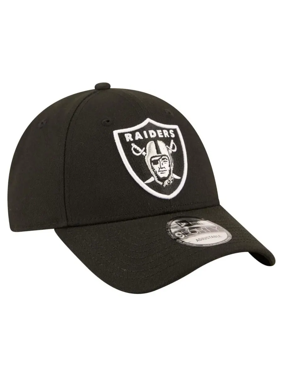 Кепка с вышитым логотипом Las Vegas Raiders New Era — изображение 3 из 5, черный