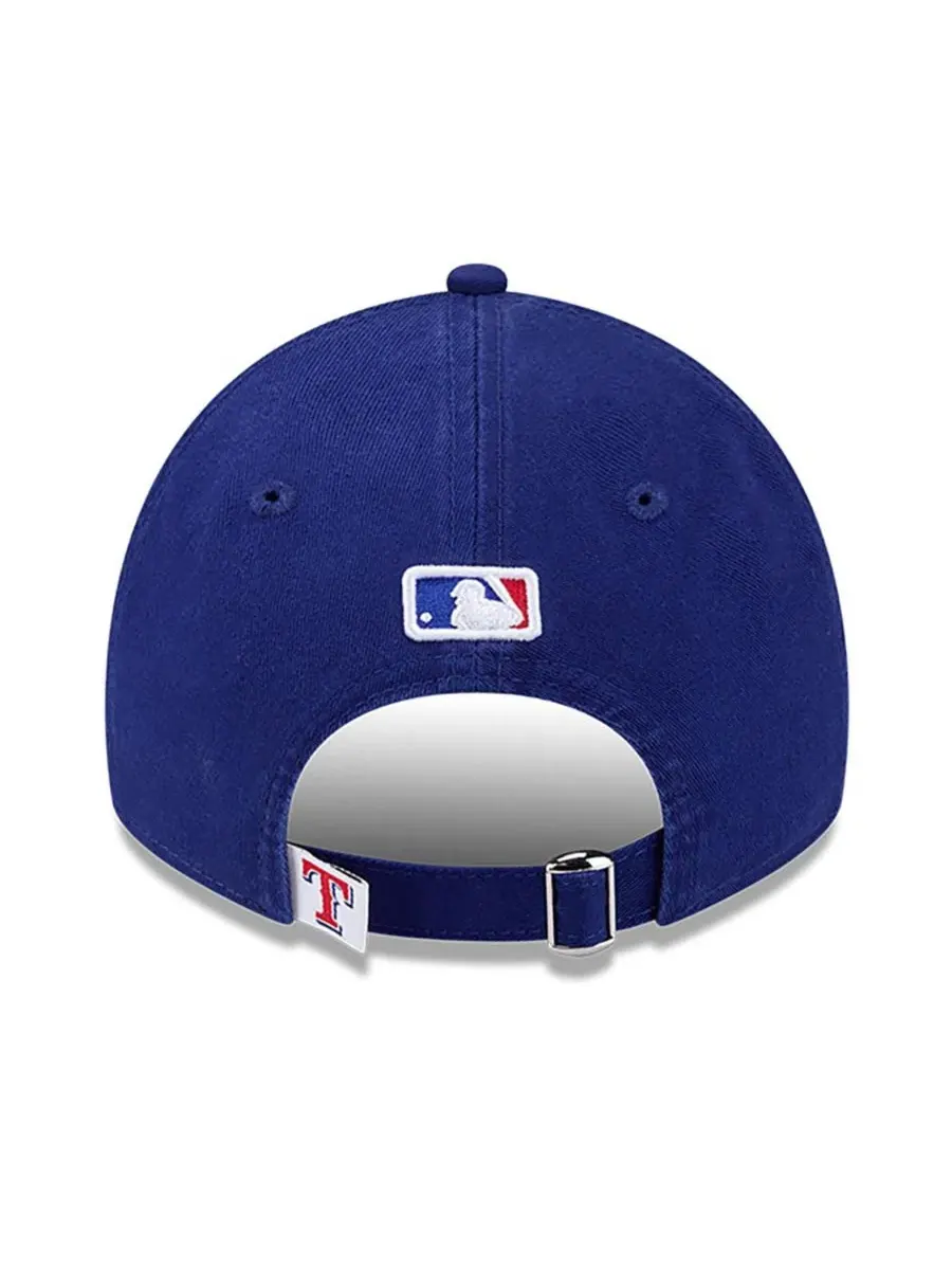 Кепка с вышивкой Texas Rangers Jackie Robinson Day 9TWENTY New Era — изображение 4 из 5, королевский