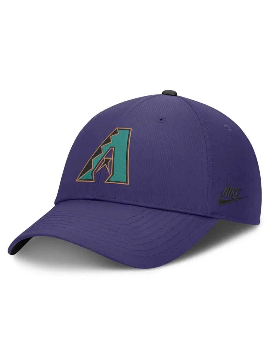 Кепка Nike с вышивкой Arizona Diamondbacks — изображение 1 из 4, фиолетовый