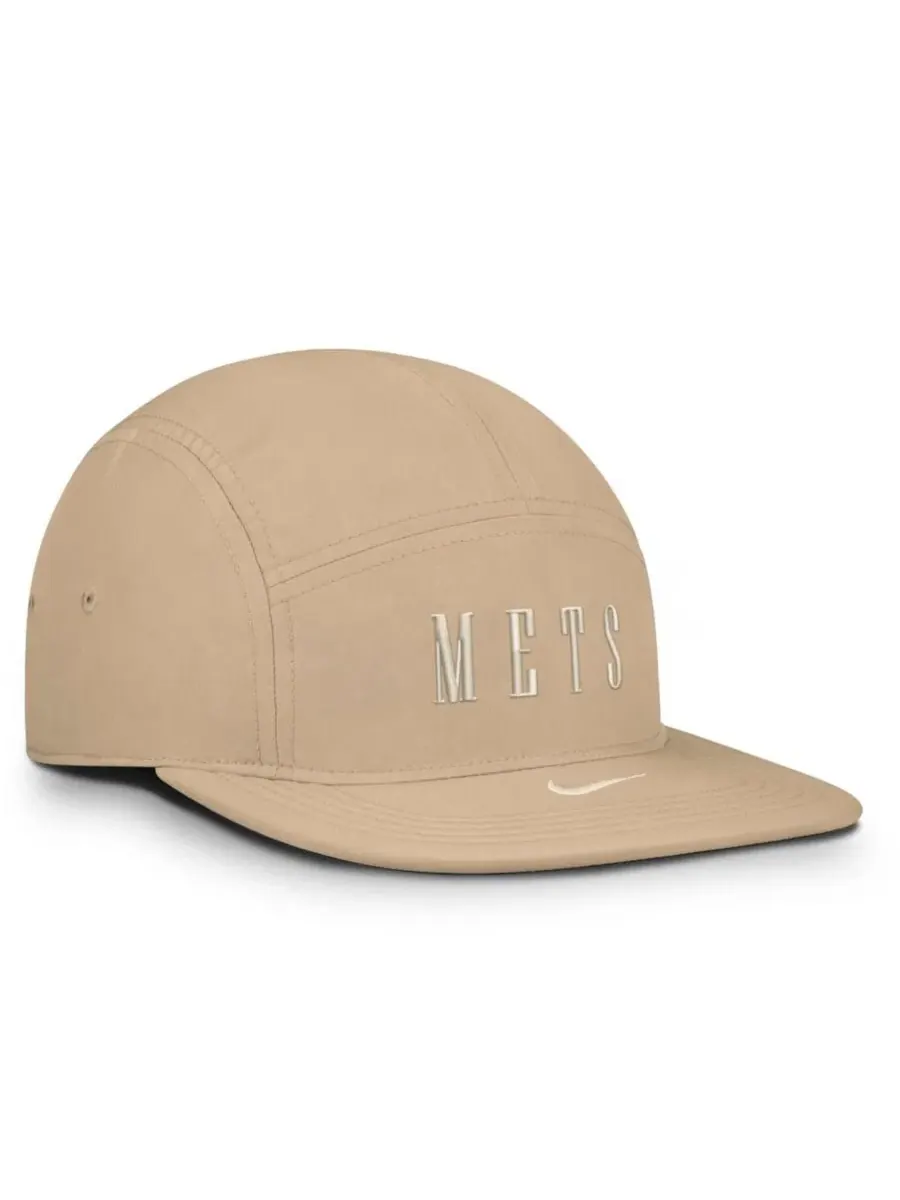 Бейсболка с вышивкой New York Mets Fly Dri-FIT Nike — изображение 3 из 5, хаки