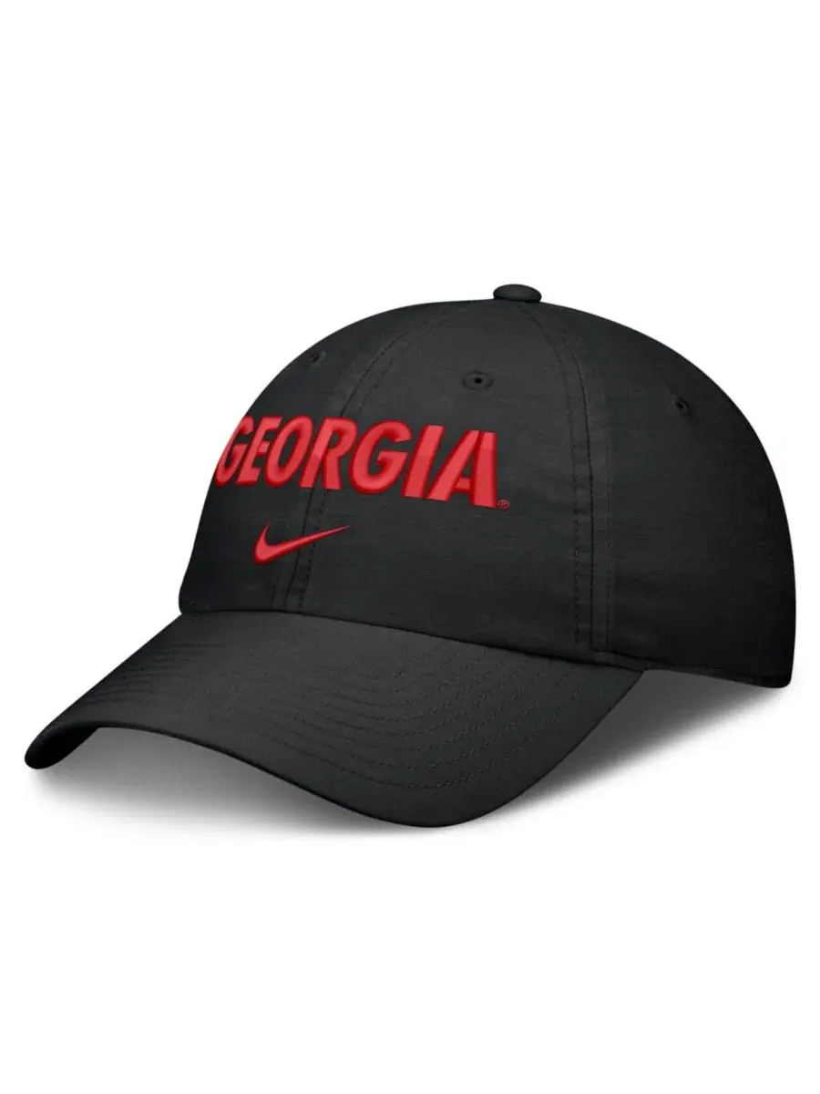 Кепка с вышивкой Georgia Bulldogs 2026 On-Field Gameday Club Nike — изображение 1 из 4, черный