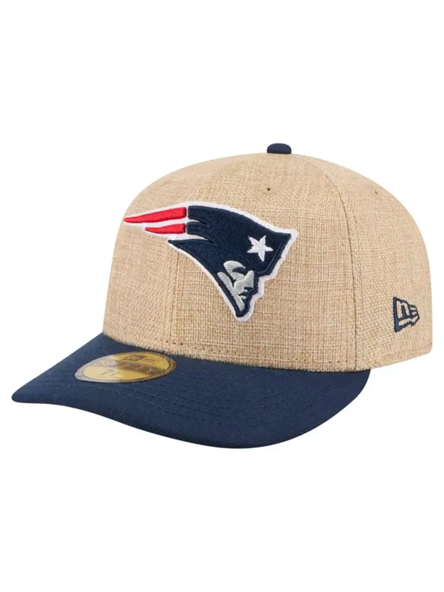 Кепка New Era New England Patriots 59FIFTY с высокой тульей — изображение 1 из 7, натуральный темно-синий