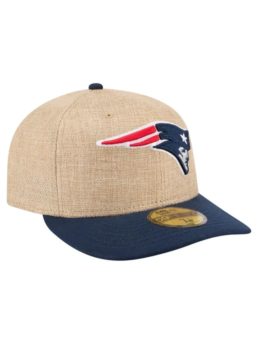 Кепка New Era New England Patriots 59FIFTY с высокой тульей — изображение 3 из 7, натуральный темно-синий