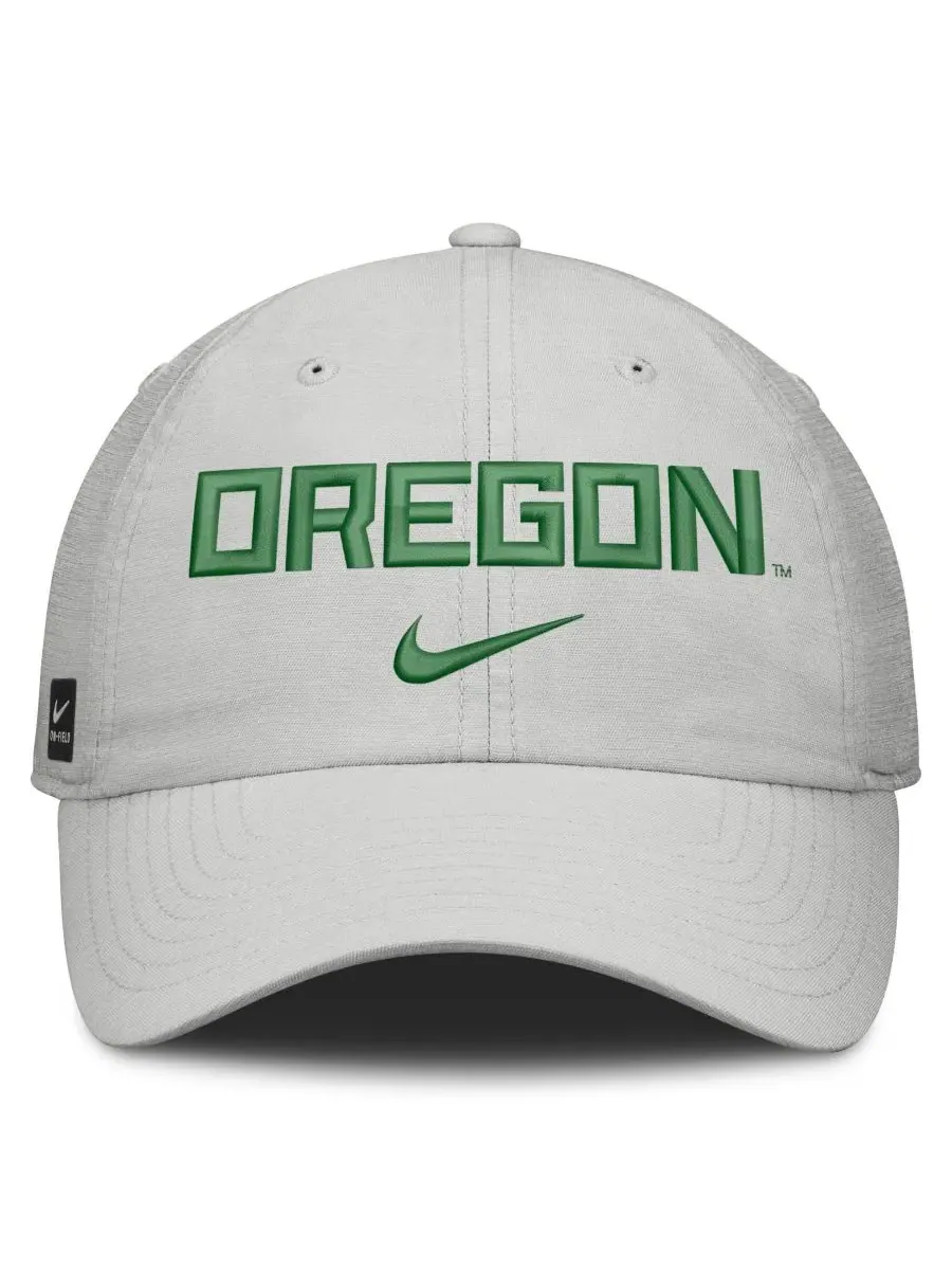 Кепка с вышивкой Oregon Ducks Nike — изображение 2 из 4, серый