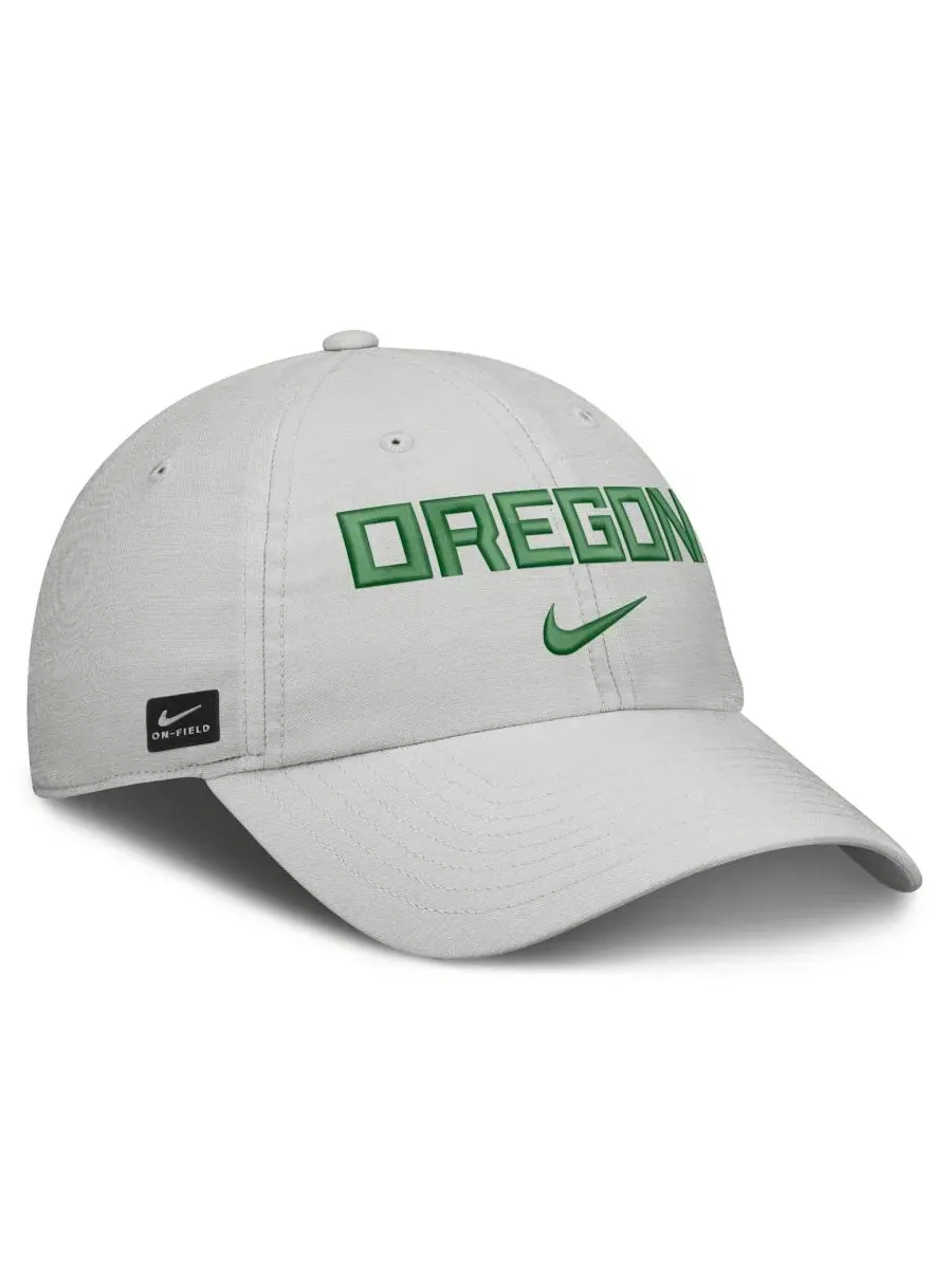Кепка с вышивкой Oregon Ducks Nike — изображение 3 из 4, серый