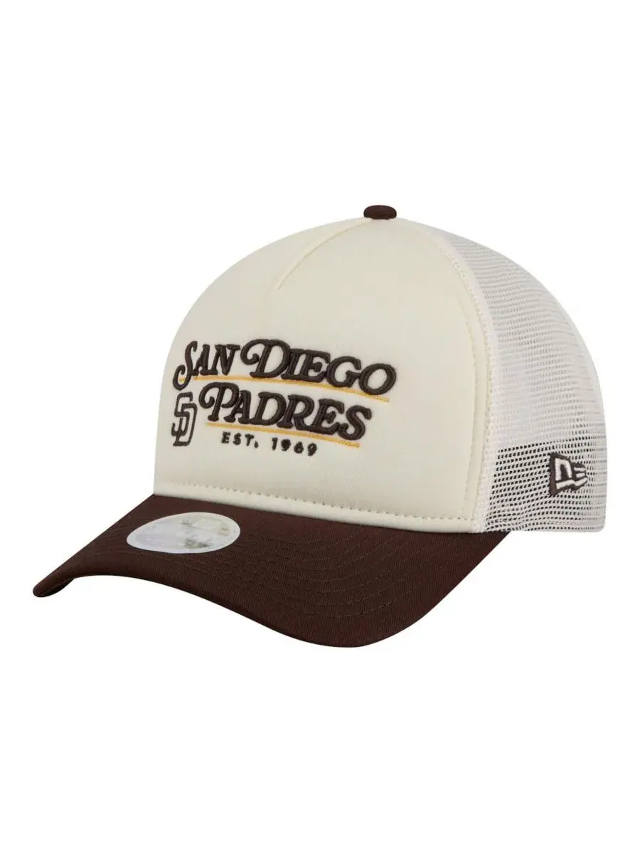 Кепка-тракер с козырьком, с вышивкой San Diego Padres New Era — изображение 1 из 4