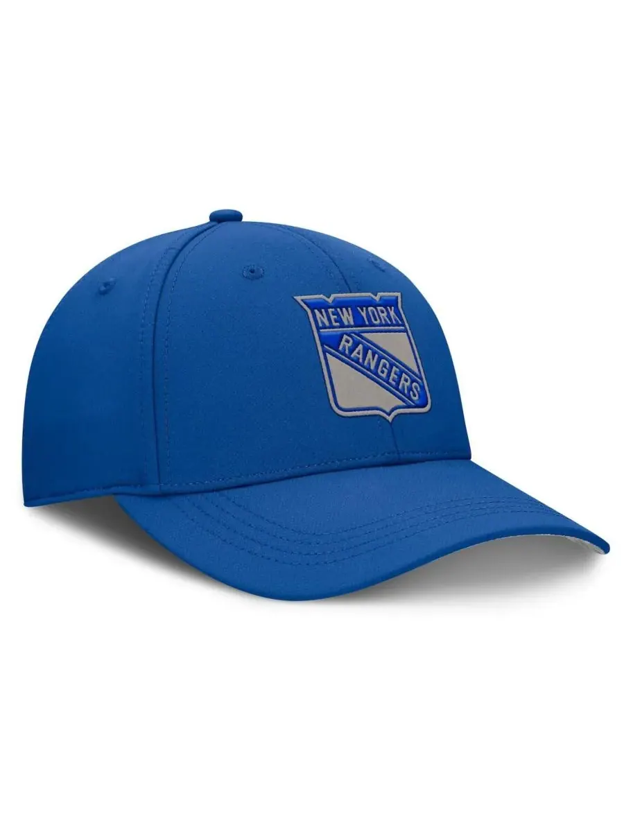 Fanatics Мужская синяя регулируемая кепка в стиле New York Rangers — изображение 3 из 5, синий
