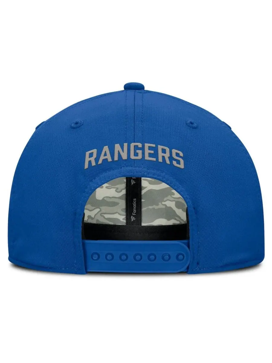 Fanatics Мужская синяя регулируемая кепка в стиле New York Rangers — изображение 4 из 5, синий