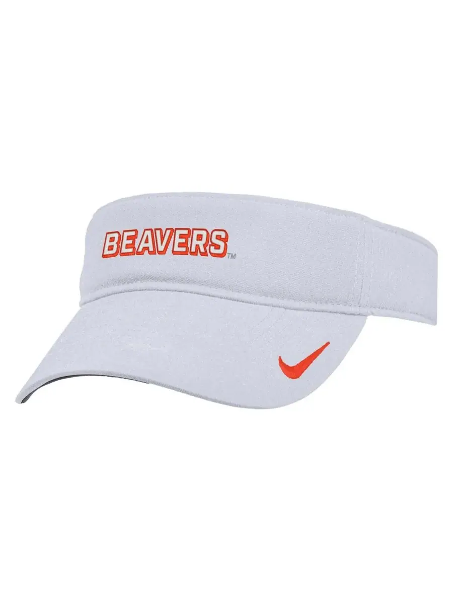 Nike Мужская белая бейсболка Oregon State Beavers 2025 On-Field Ace Performance с регулируемым — изображение 1 из 3, белый