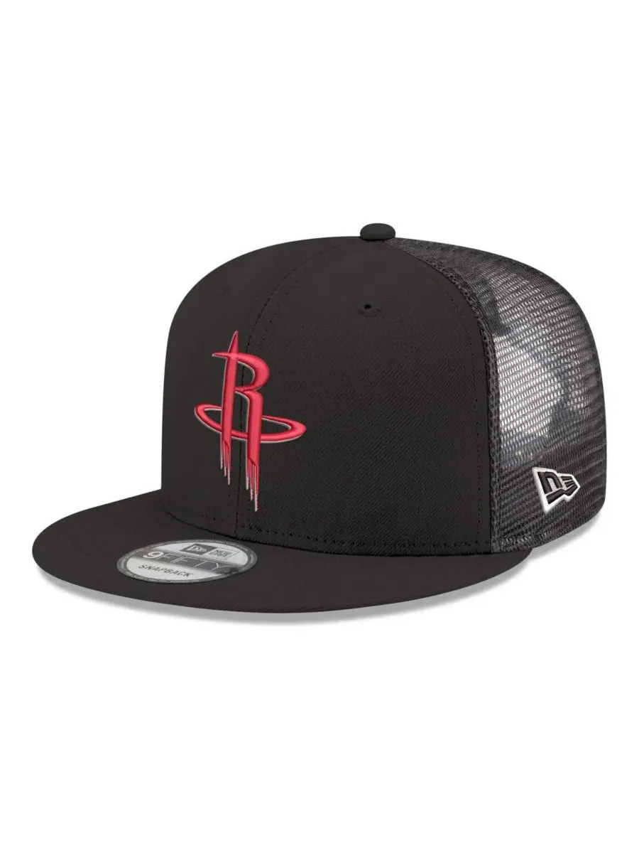 Кепка-снэпбек Houston Rockets Core Logo Meshback 9FIFTY New Era — изображение 1 из 4, черный