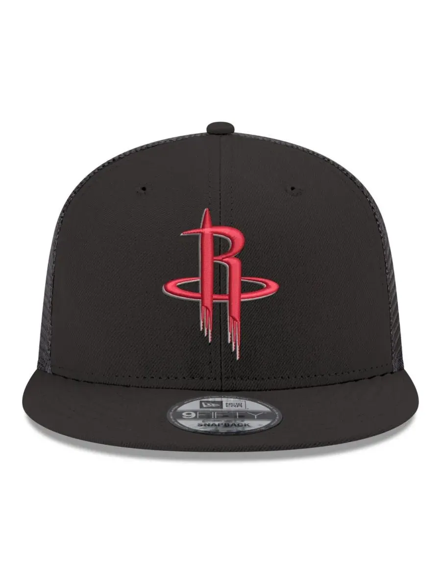 Кепка-снэпбек Houston Rockets Core Logo Meshback 9FIFTY New Era — изображение 4 из 4, черный