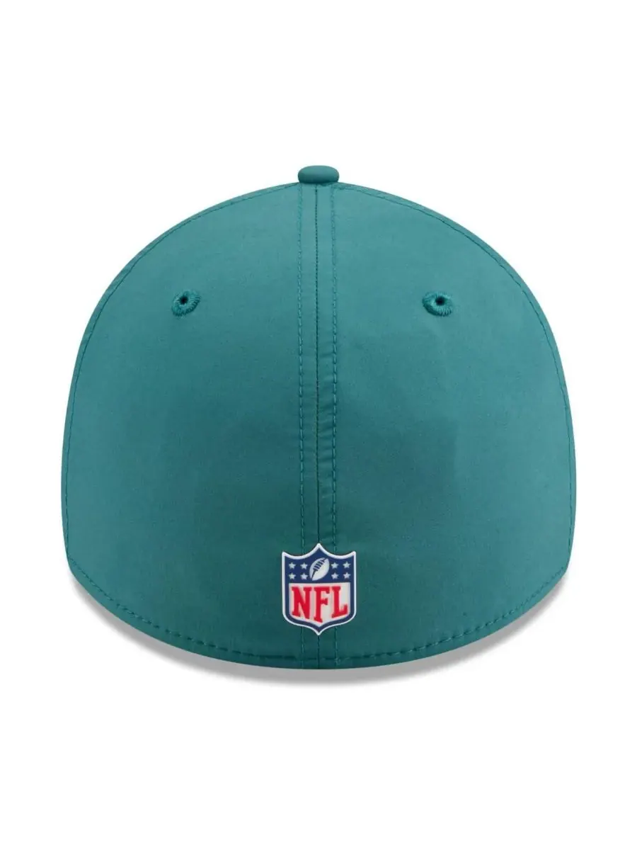 New Era Мужская кепка Philadelphia Eagles 2025 Sideline 39THIRTY Flex — изображение 3 из 5, зеленый