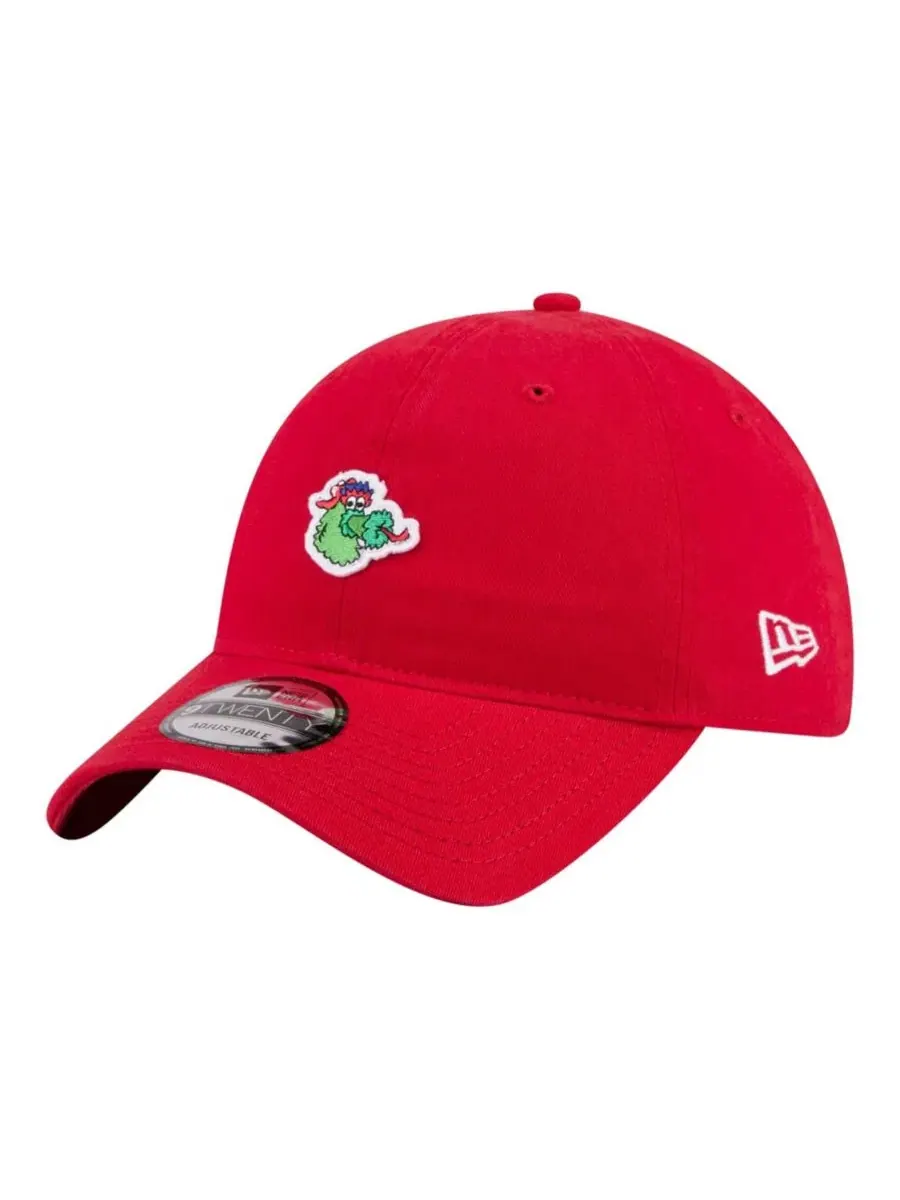 Бейсболка с вышивкой маскота Philadelphia Phillies New Era — изображение 1 из 5, красный