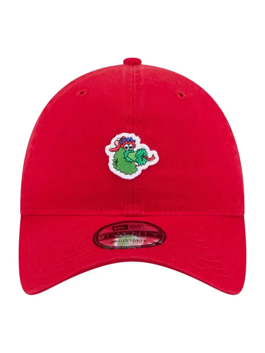 Бейсболка с вышивкой маскота Philadelphia Phillies New Era — изображение 2 из 5, красный
