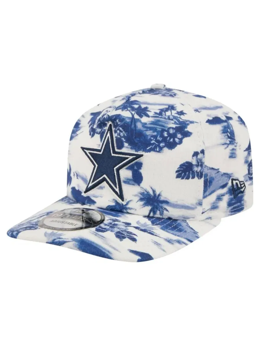 Кепка New Era с принтом, Dallas Cowboys — изображение 1 из 5, белый
