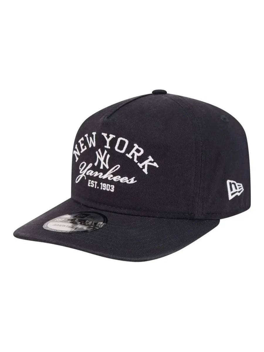 Кепка New York Yankees Stacked 19TWENTY New Era — изображение 1 из 5, темно-синий