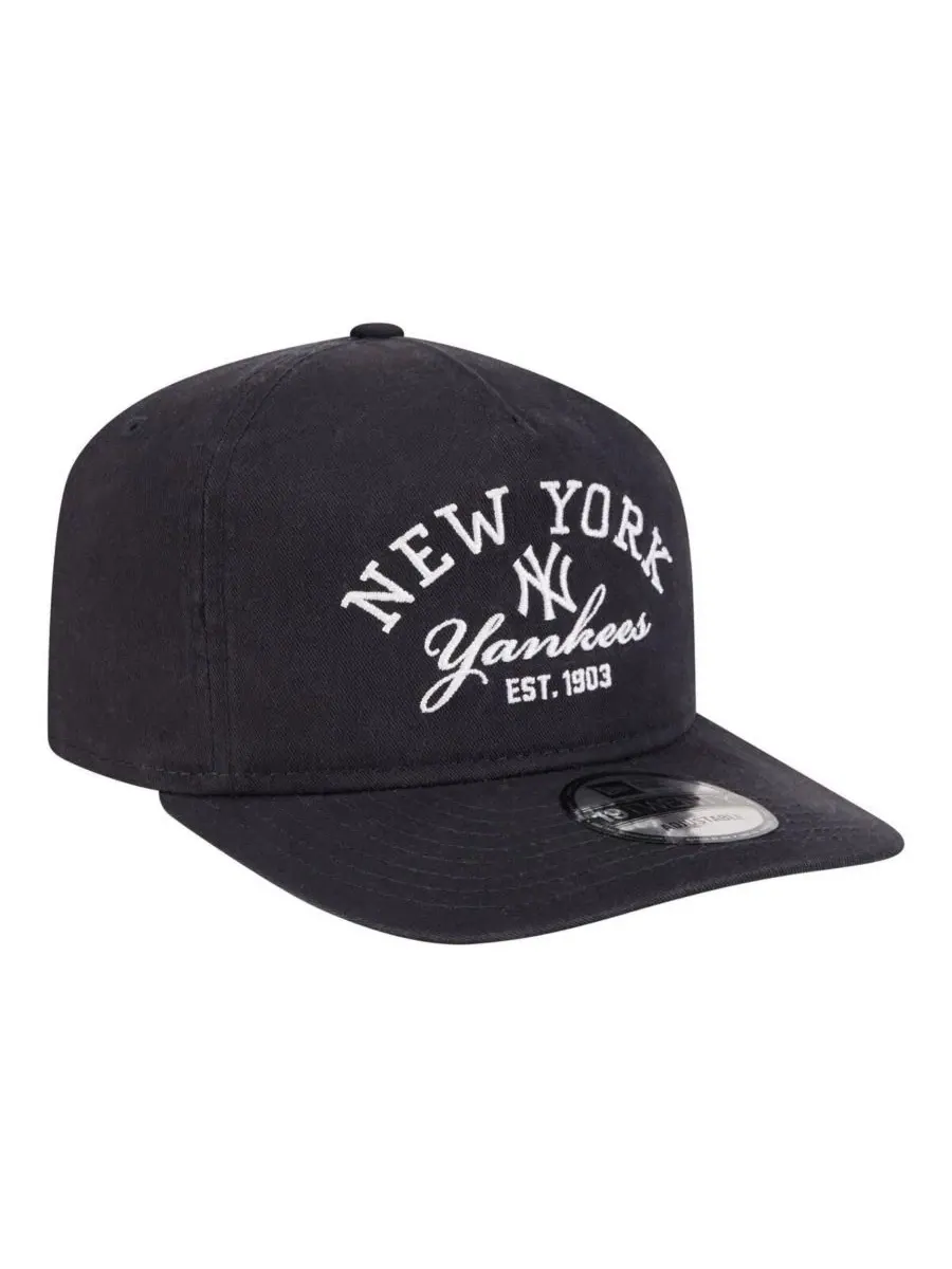 Кепка New York Yankees Stacked 19TWENTY New Era — изображение 3 из 5, темно-синий