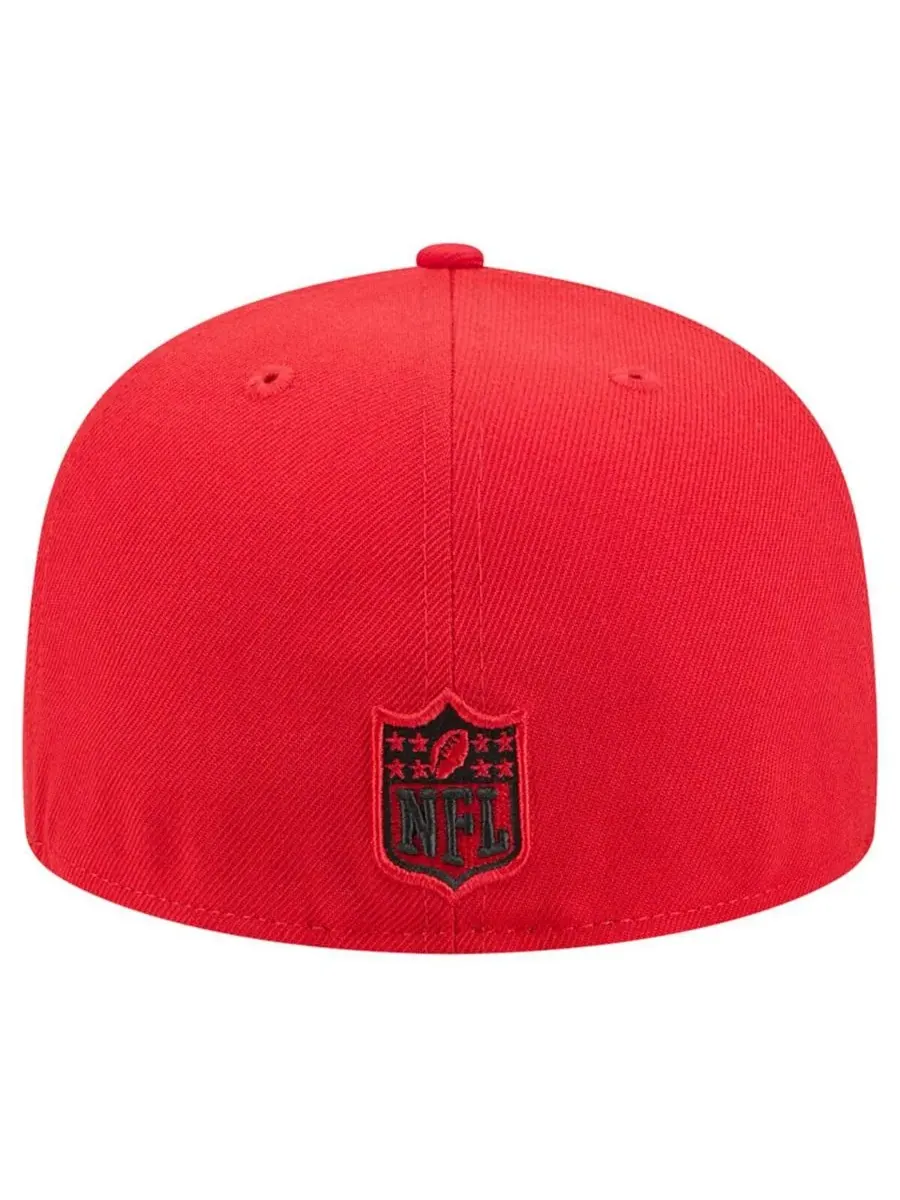 New Era Мужская красная бейсболка Kansas City Chiefs Tri-Hit 59FIFTY — изображение 2 из 4, красный
