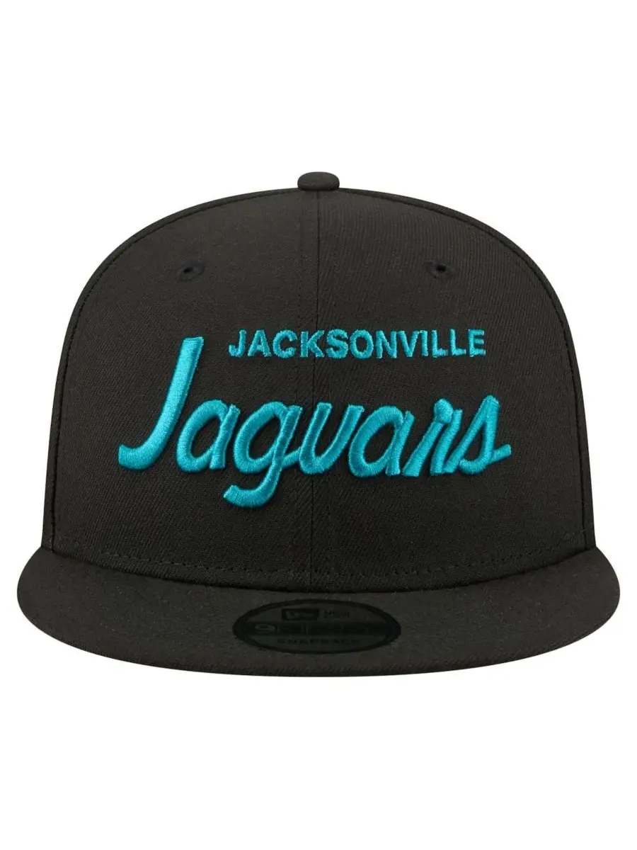 Кепка-снапбек New Era Core Team Script 9FIFTY, Jacksonville Jaguars — изображение 5 из 5, черный