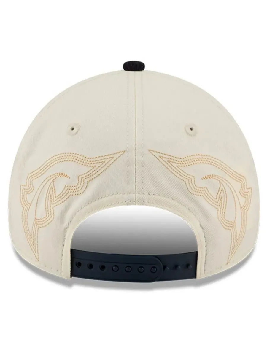 Кепка с вышивкой Western Stitch 9FORTY A-Frame New Era — изображение 3 из 5, серый