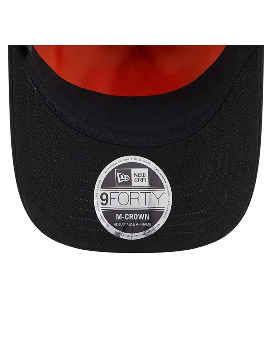 New Era Мужская черная регулируемая кепка Alpha Industries San Francisco 49ers A-Frame 9FORTY — изображение 5 из 5, черный