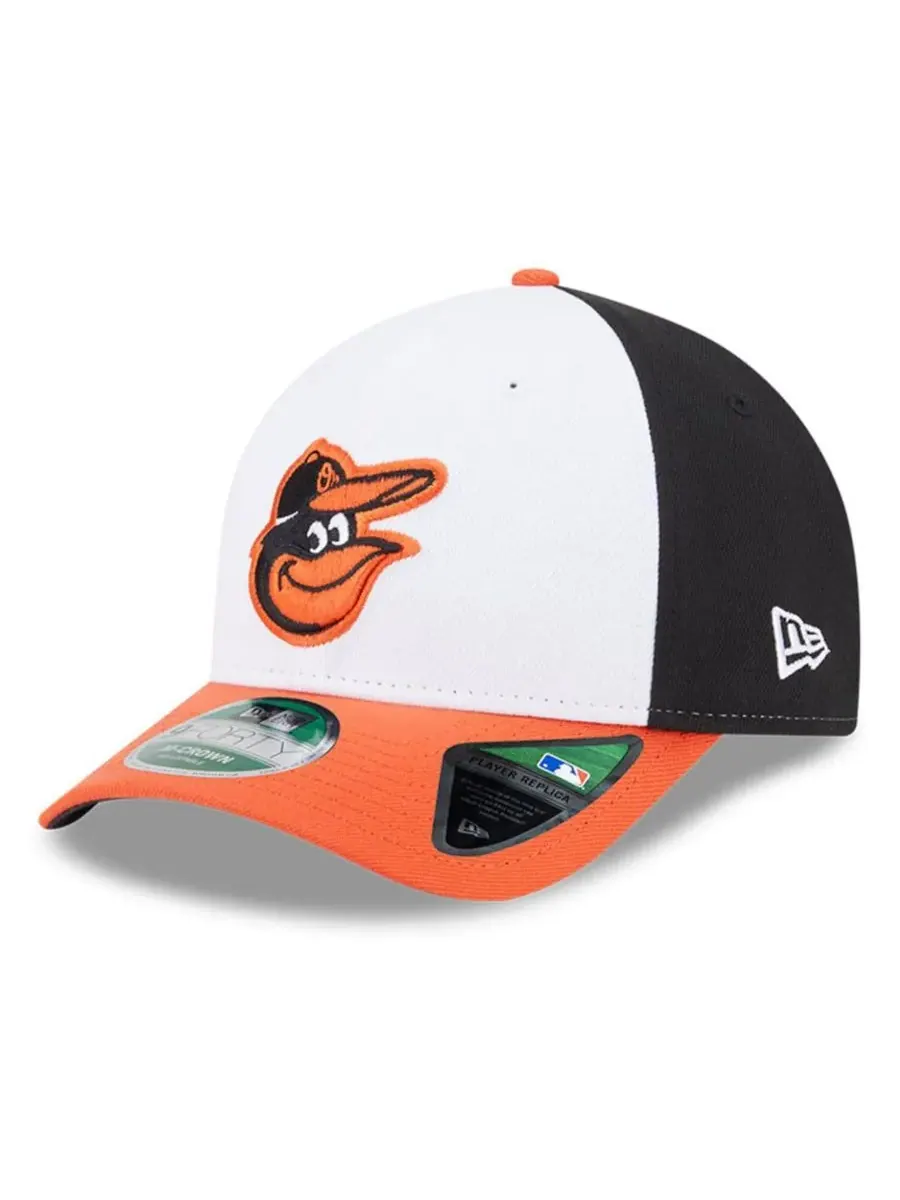 New Era Мужская белая кепка Baltimore Orioles, реплика игрока команды 9Forty, регулируемая по высоте — изображение 1 из 5