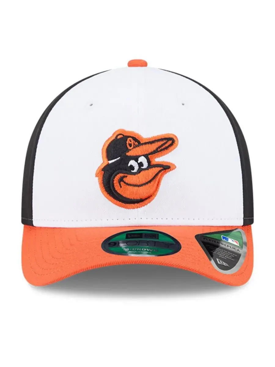 New Era Мужская белая кепка Baltimore Orioles, реплика игрока команды 9Forty, регулируемая по высоте — изображение 2 из 5